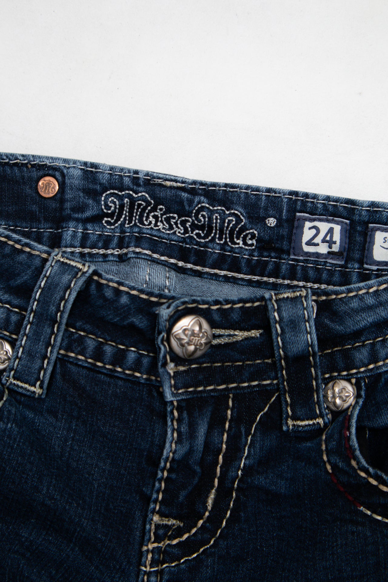 #016 Miss Me Jeans Blue | c. 206 | Size 4