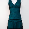 #189 Star City Dress Green | c. 205 | Size 10