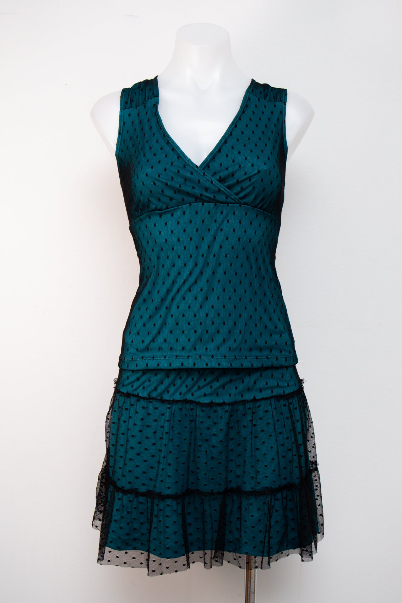 #189 Star City Dress Green | c. 205 | Size 10