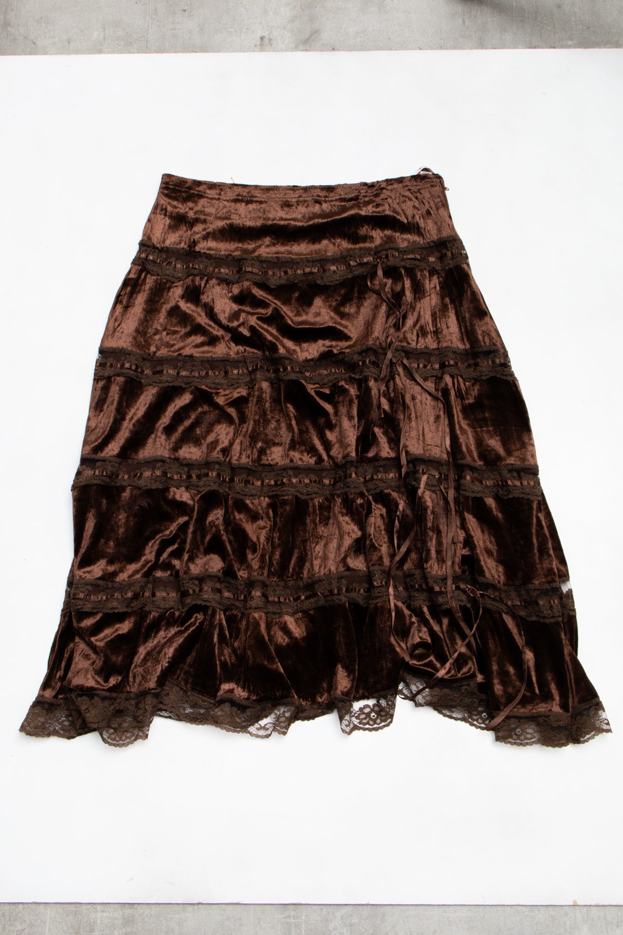 #145 Passsport Skirt Brown | c. 193 | Size 10