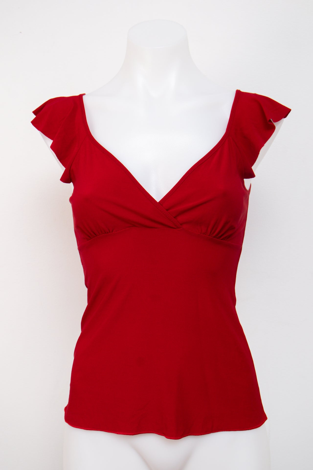 #086 Easel Camisole Top Red | c. | Size 8