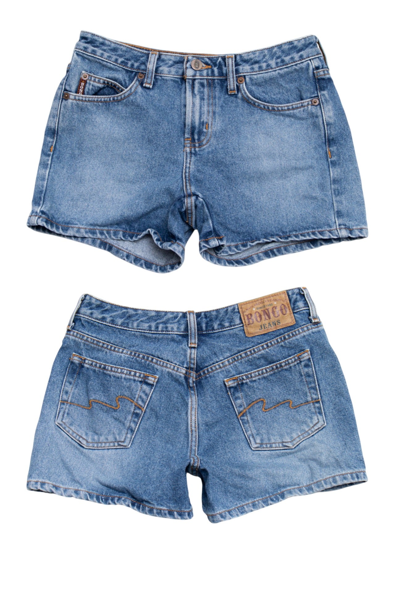 #141 Bongo Booty Short Blue | c. 210 | Size 19.5