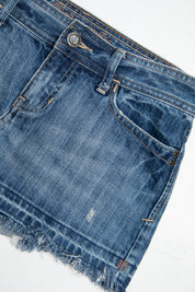 #162 Abercrombie & Fitch Mini Skirt Blue | c. 209 | Size 6