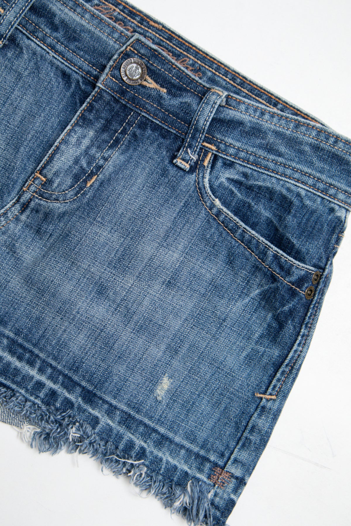 #162 Abercrombie & Fitch Mini Skirt Blue | c. 209 | Size 6