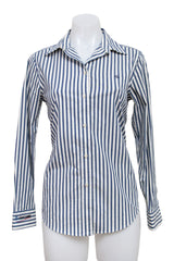 #054 Lauren Ralph Lauren Long Sleeve Blue | c. 214 | Size 8