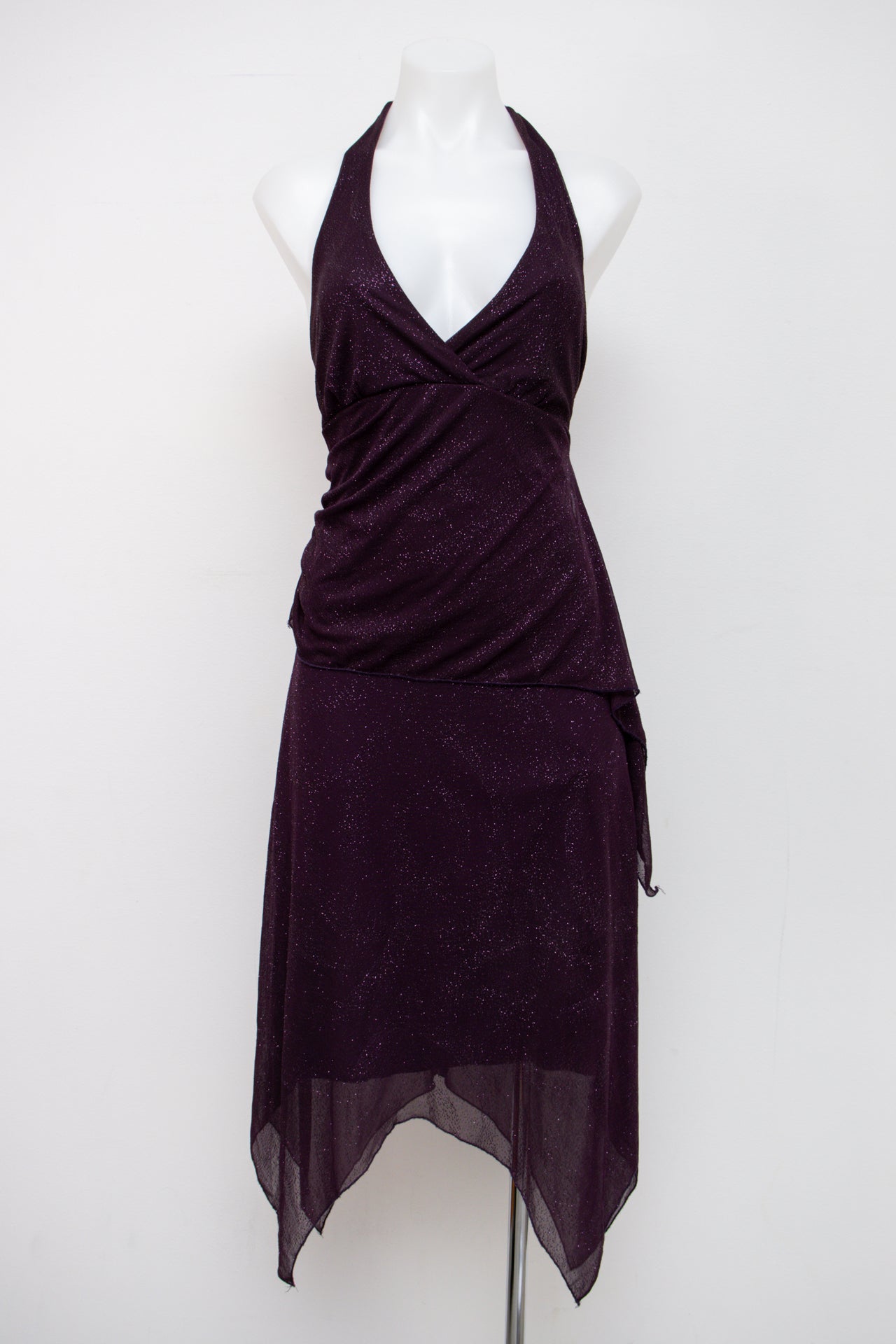 #148 Speechless Halter Top Purple | c. 195 | Size 8