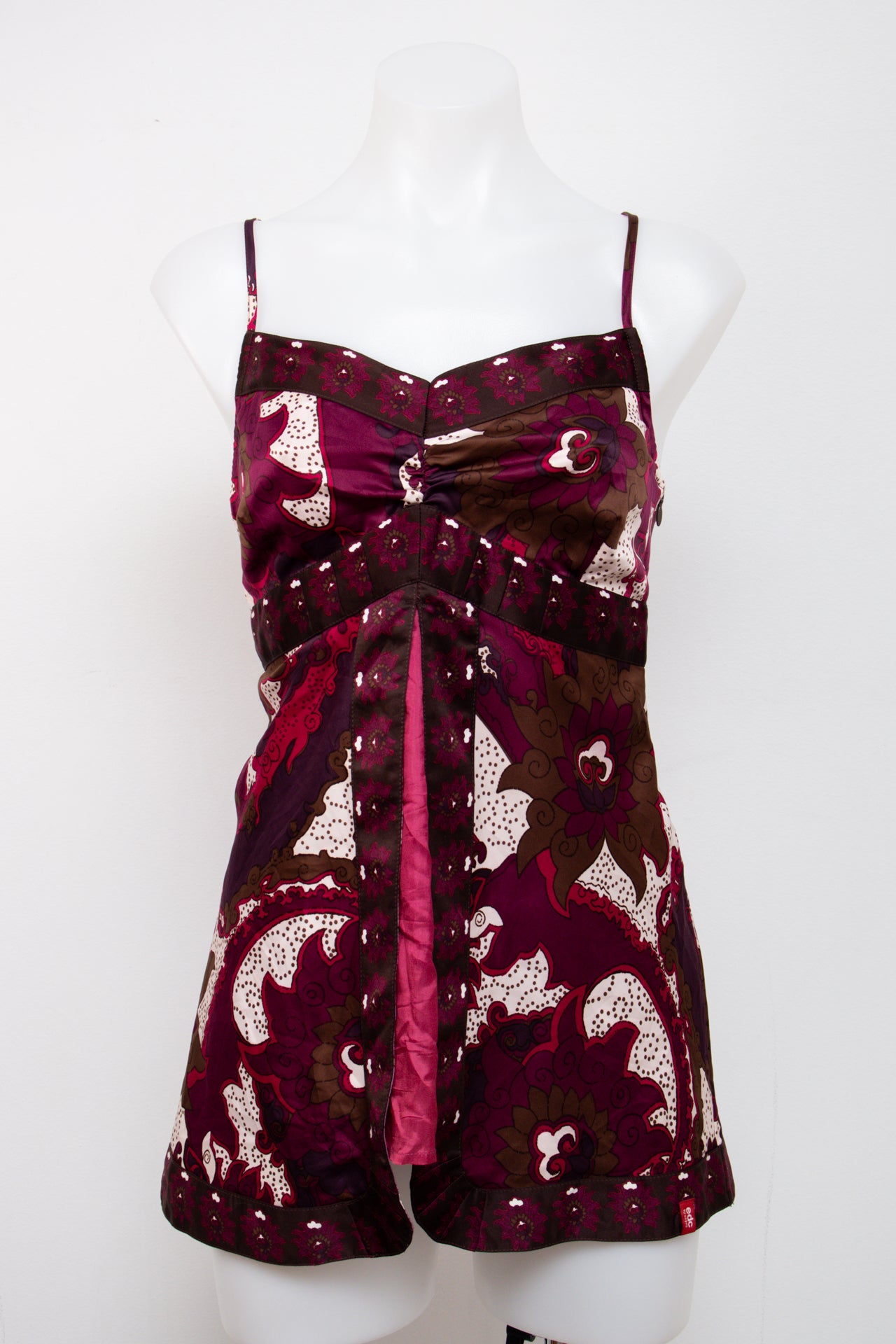 #129 Edc By Esprit Cami Top Purple | c. 206 | Size 8
