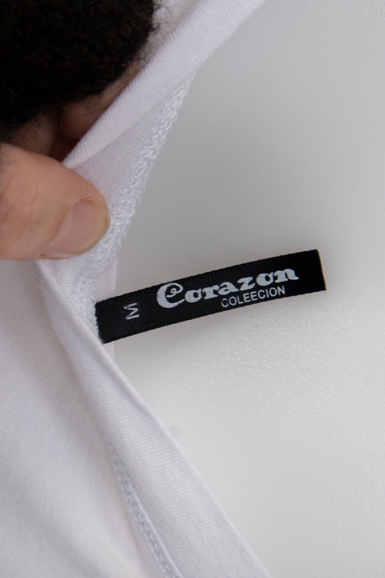 #49 Corazon T-shirt White | c. 195 | Size 10