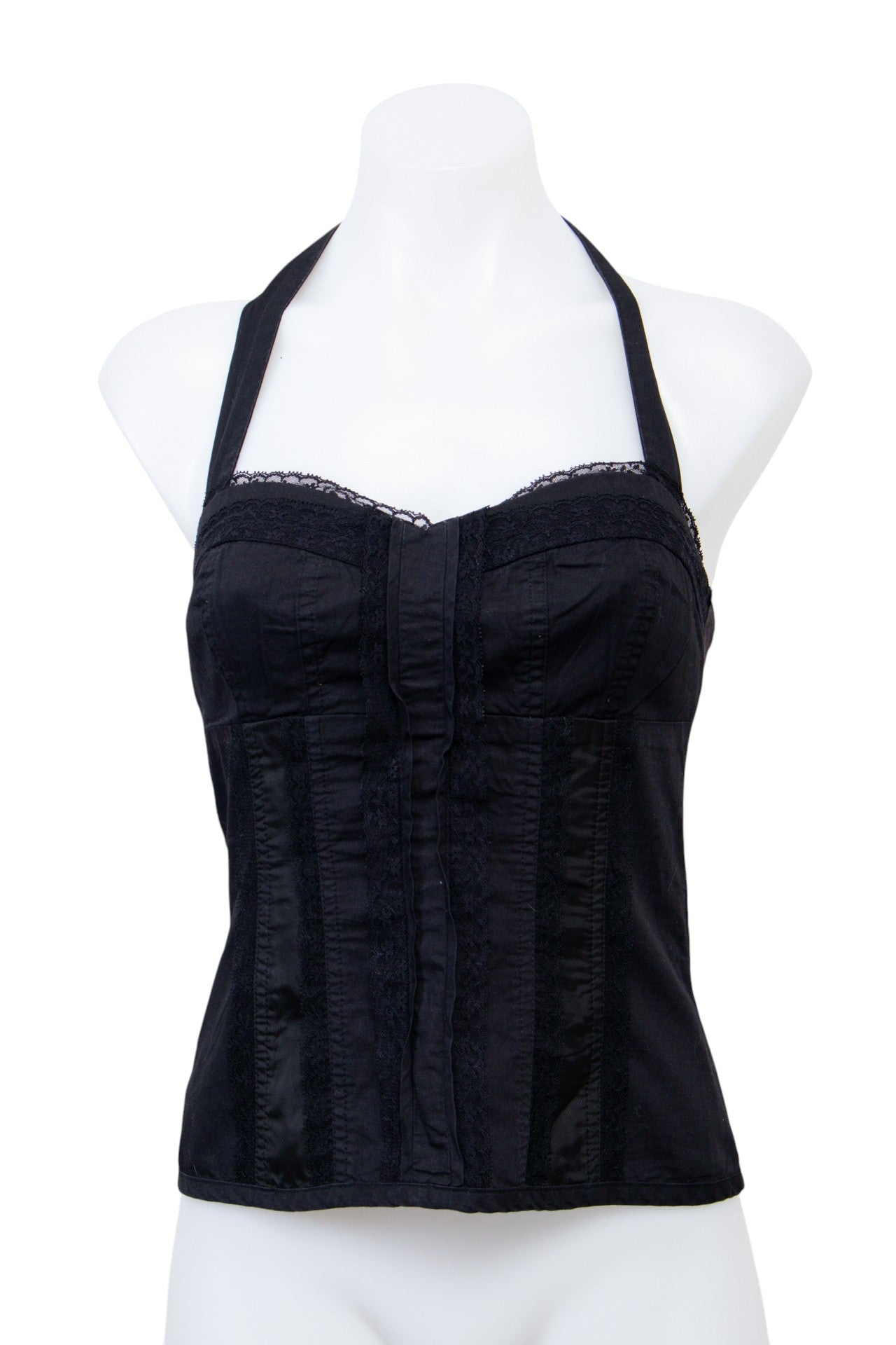 #058 Morgan Cami Top Black | c. 207 | Size 8