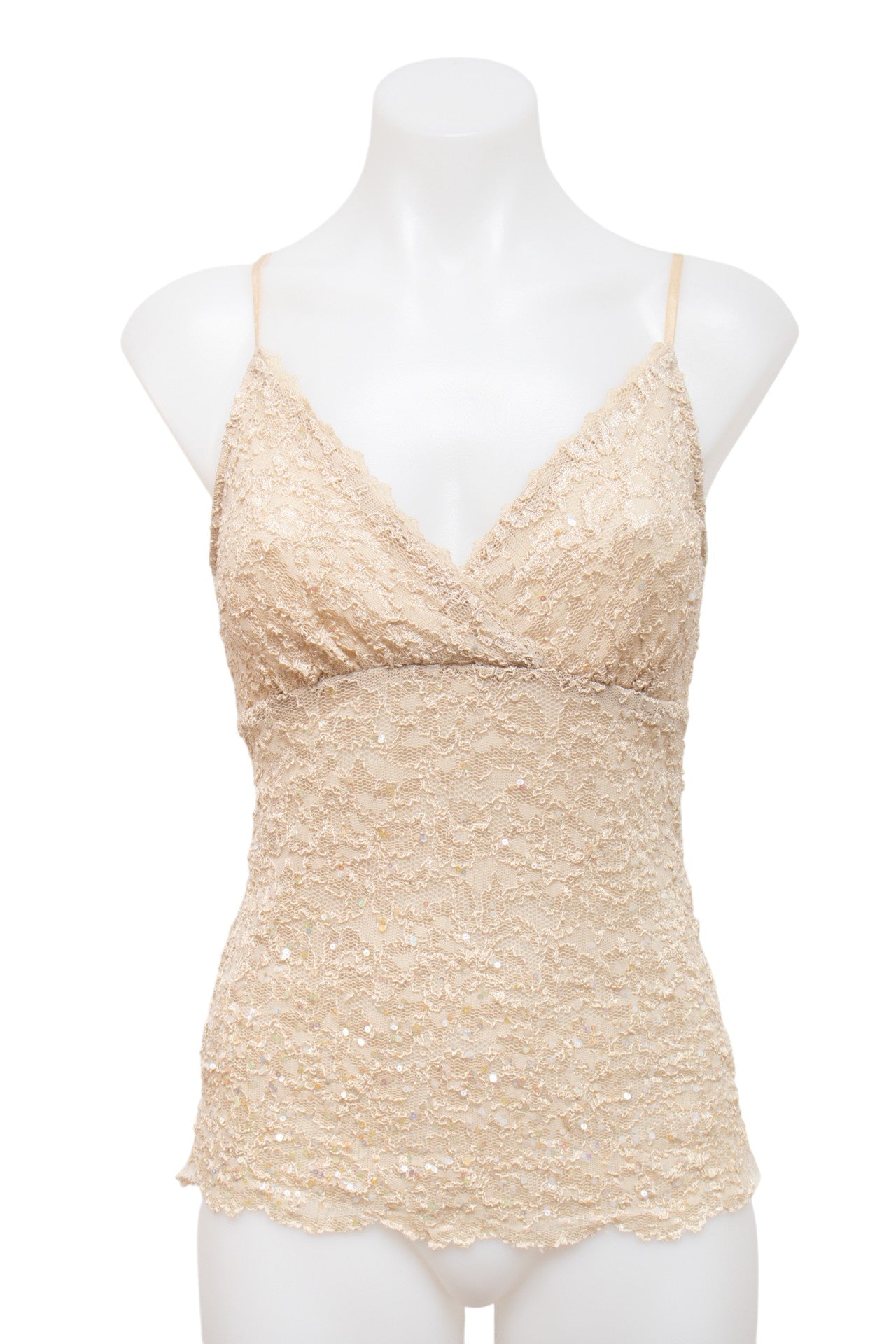 #21 Party Patrol Cami Top Beige | c. 196 | Size 8