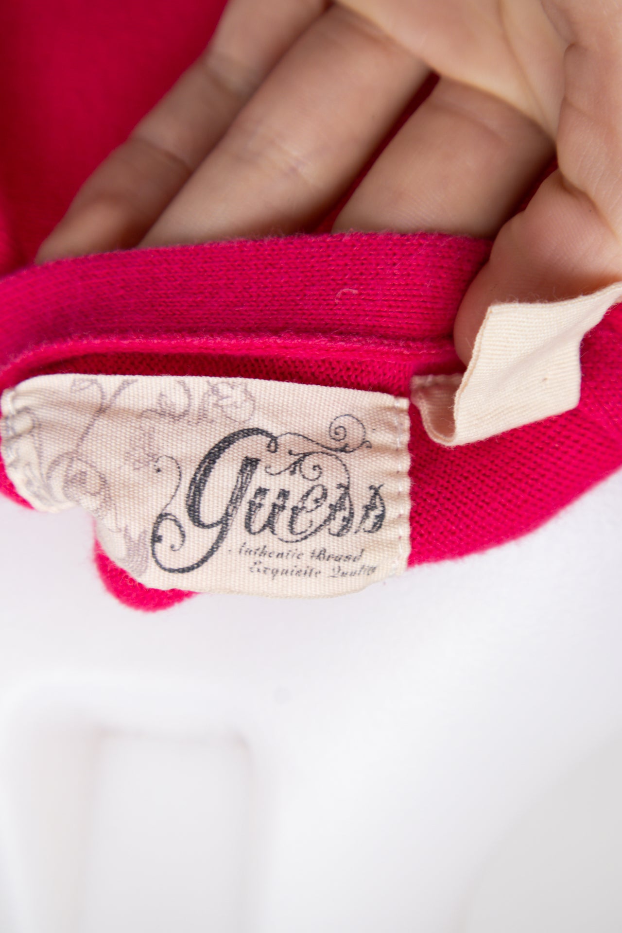 # Guess Cardi Top Red | c. 194 | Size 8