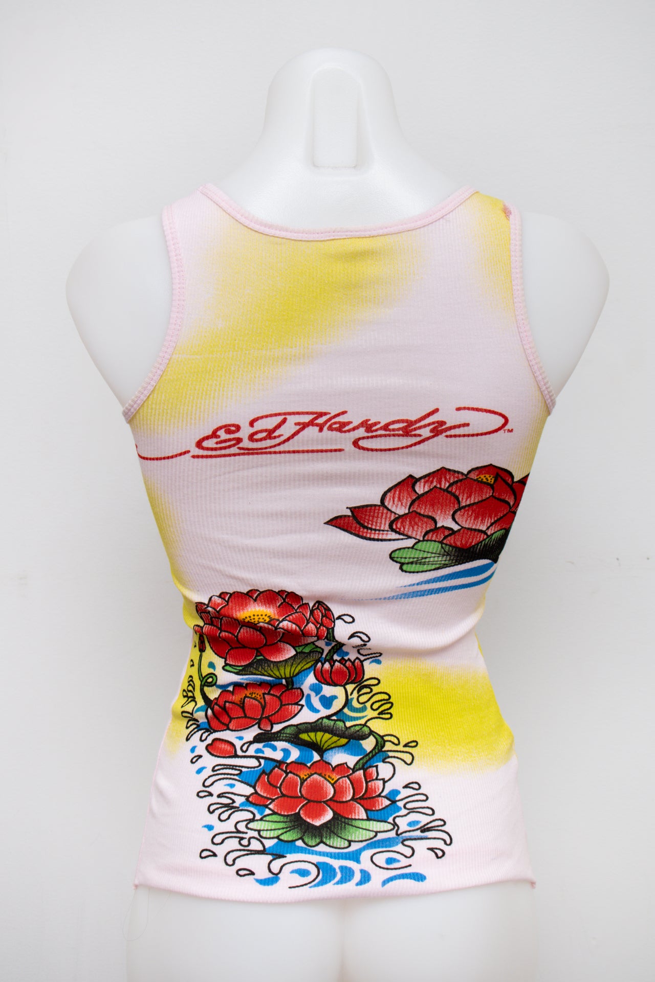 #44 Ed Hardy Tank Top Pink | c. 193 | Size 10