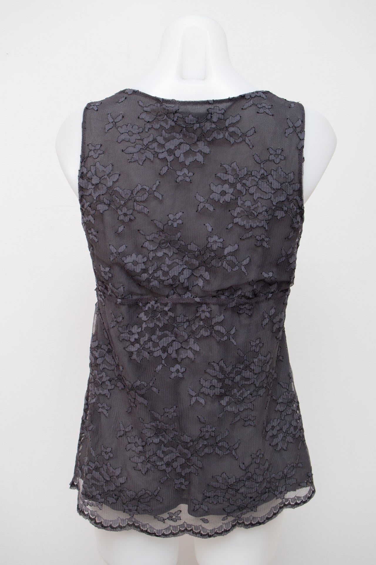 #056 New York & Company Cami Top Gray | c. 202 | Size 8