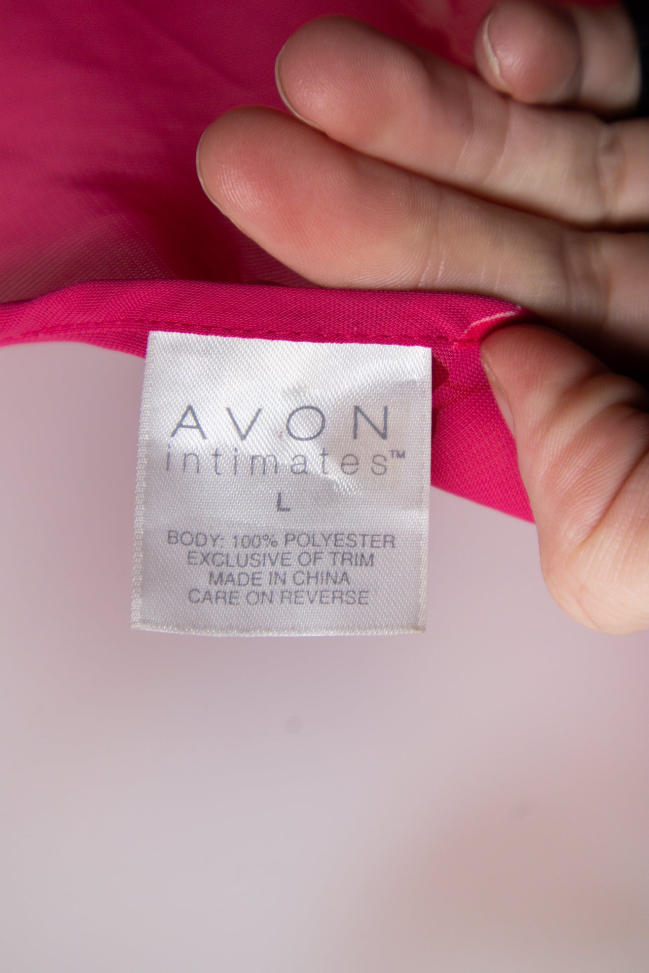 #90 Avon Intimates Camisole Pink | c. 189 | Size 12/14