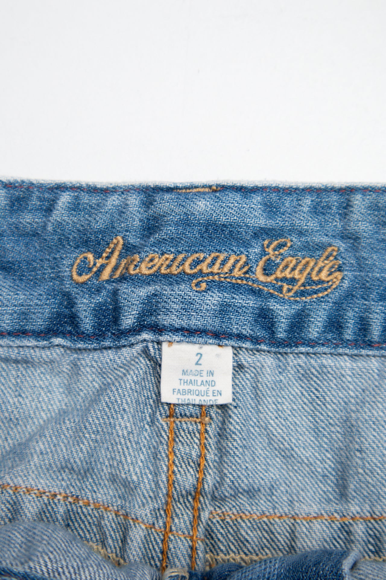 #157 American Eagle Mini Skirt Blue | c. 200 | Size 8