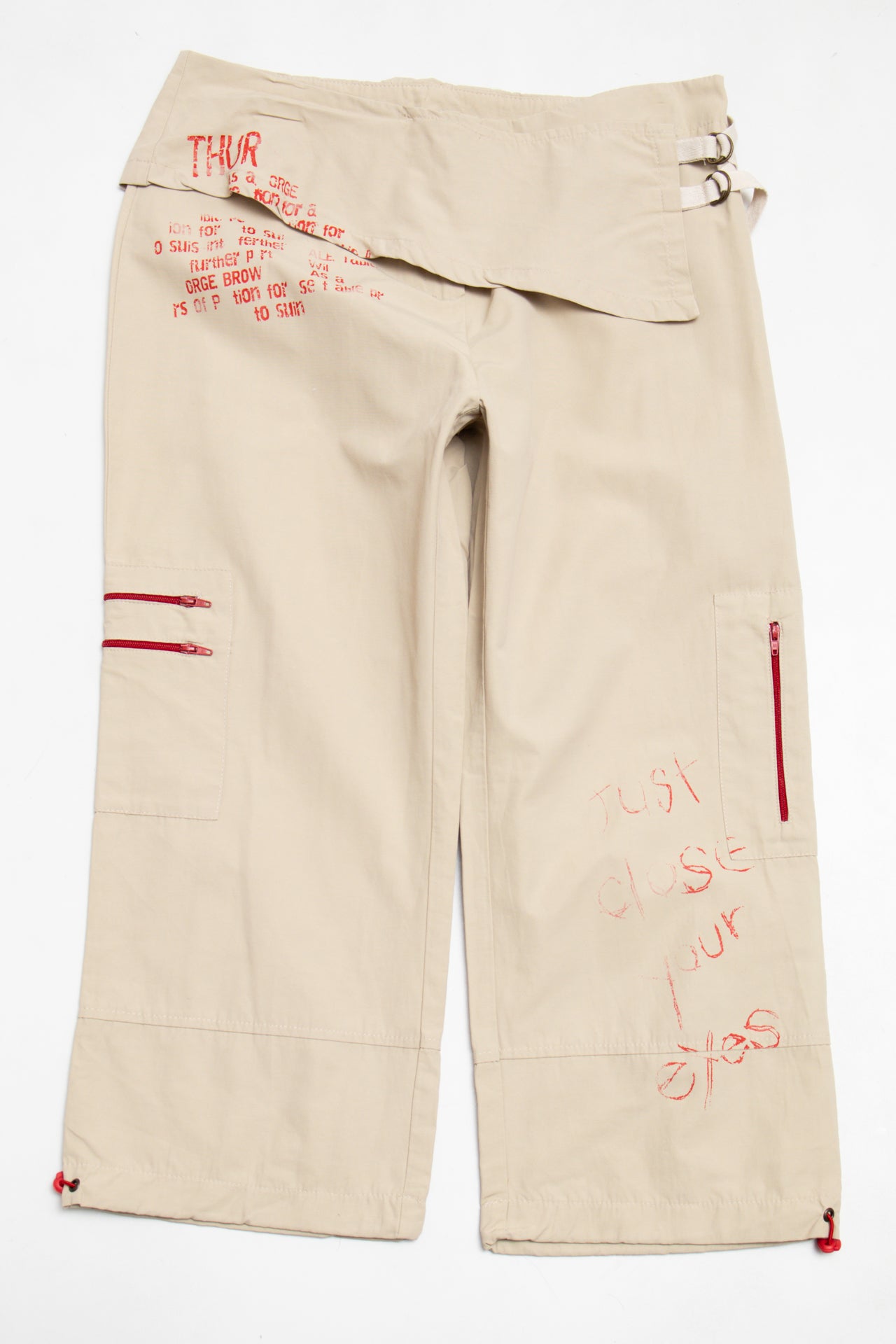 #093 Cache Cache Pants Beige | c. 203 | Size 8