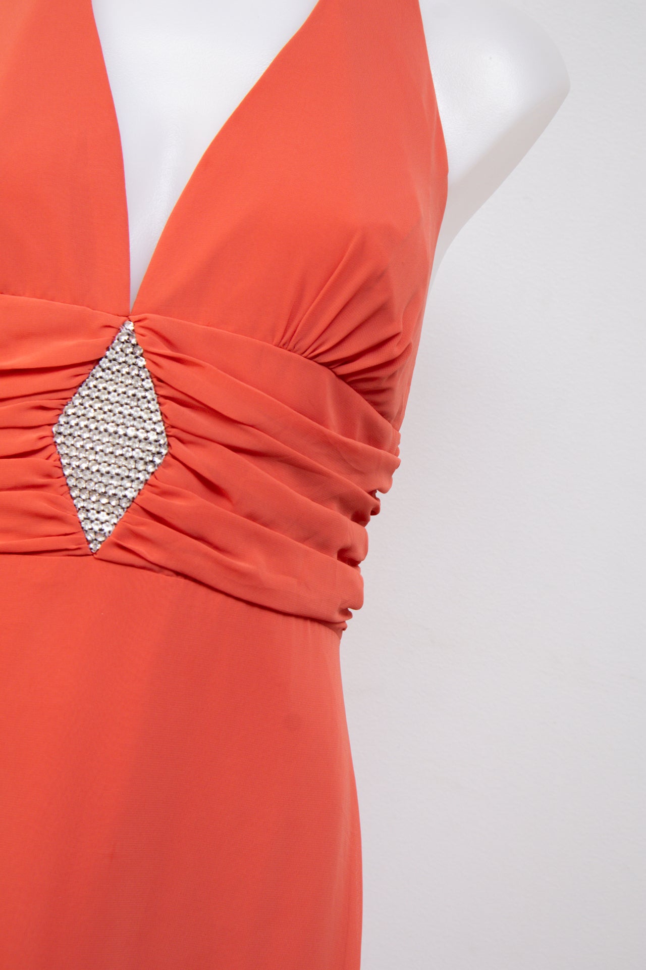 #161 Tri Jay Dress Orange | c. 205 | Size 8