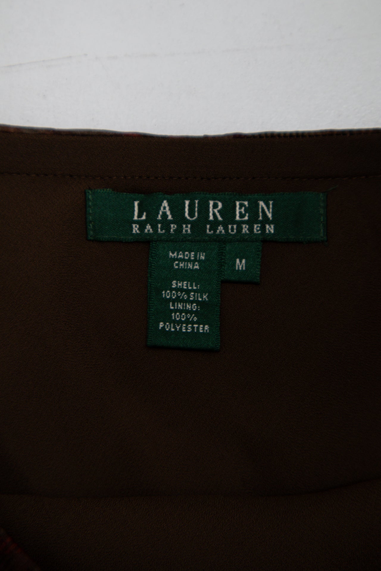 #169 Lauren Ralph Lauren Skirt Brown | c. 197 | Size 10