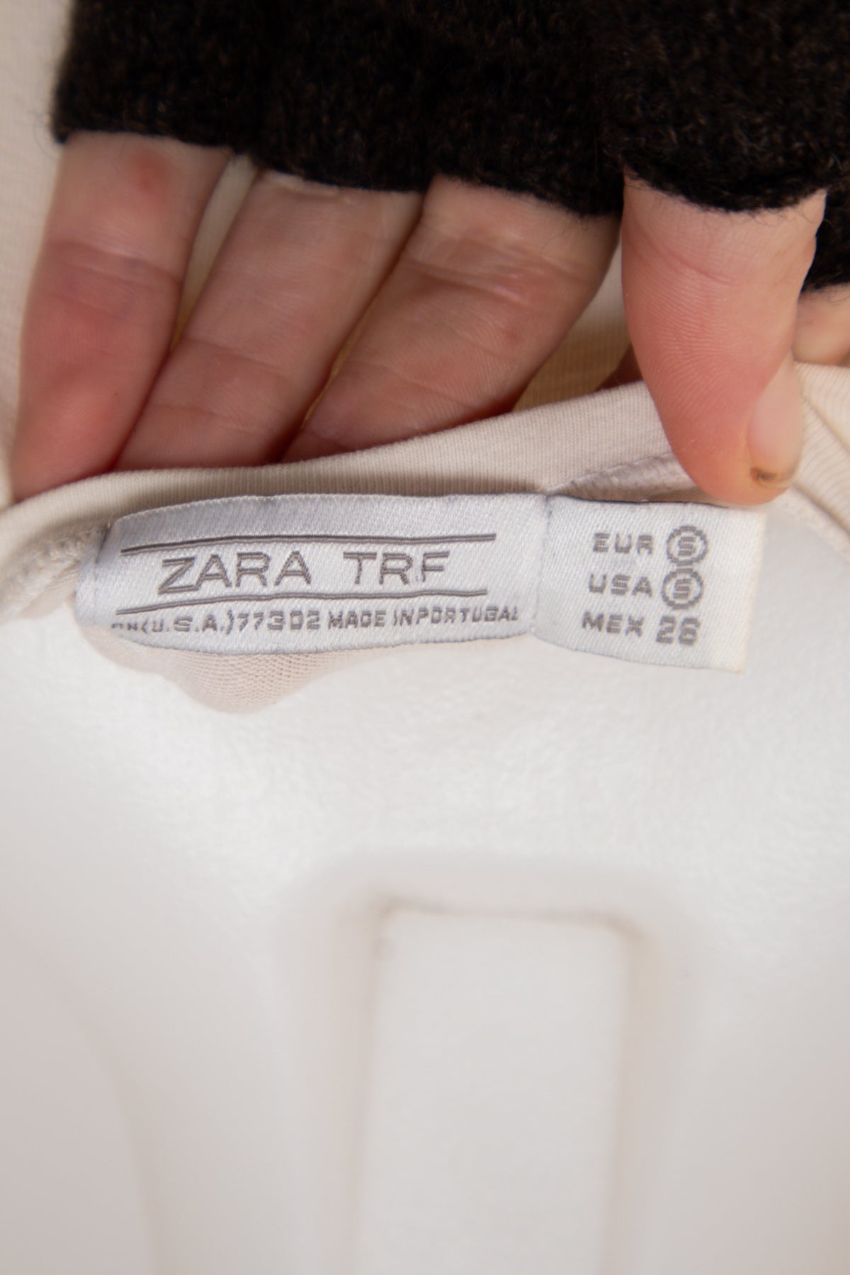 #066 Zara T-shirt White | c. | Size 6/8