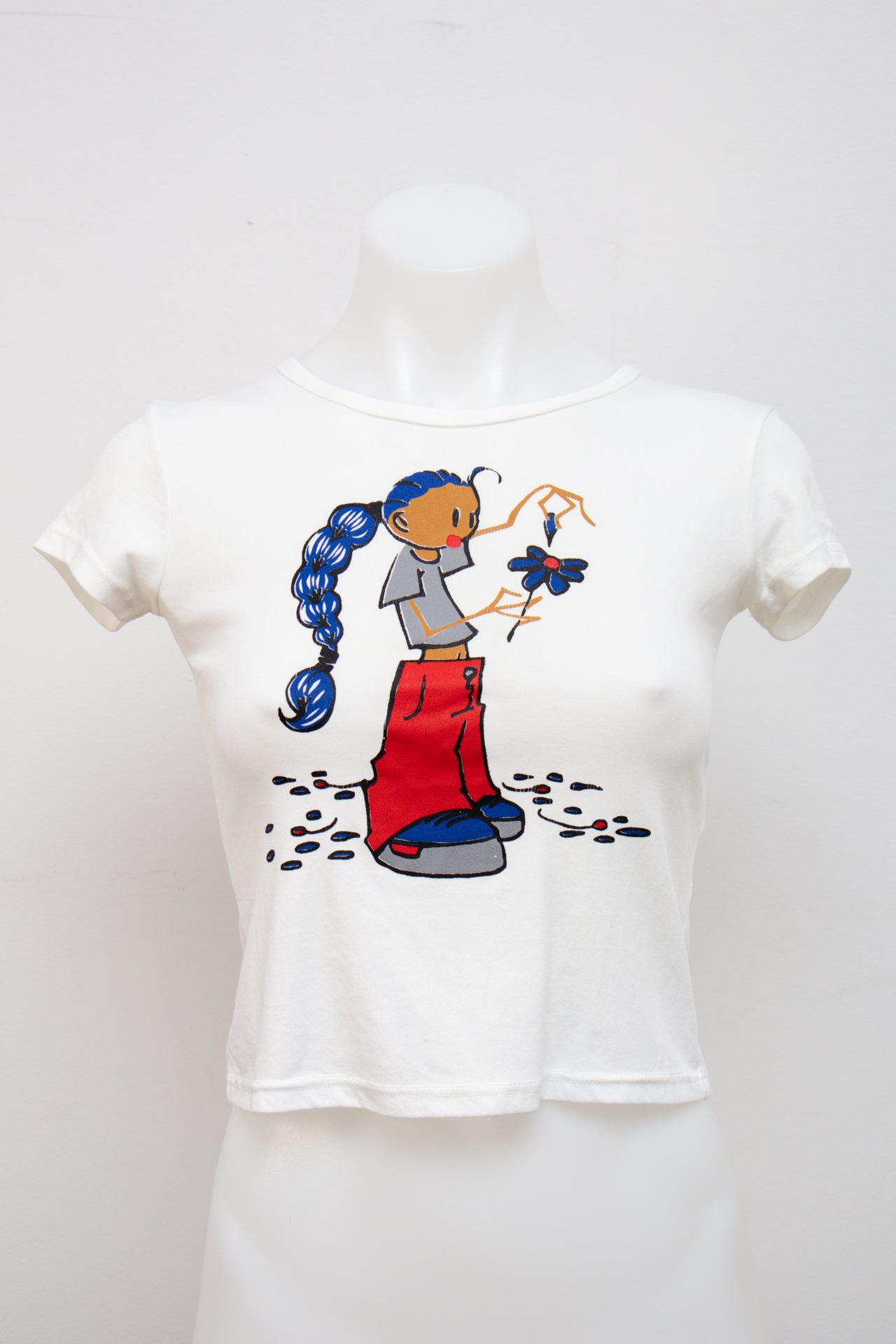#083 T-shirt White | c. 202 | Size 8