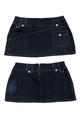 #205 Angela Mini Skirt Blue | c. 199 | Size 12