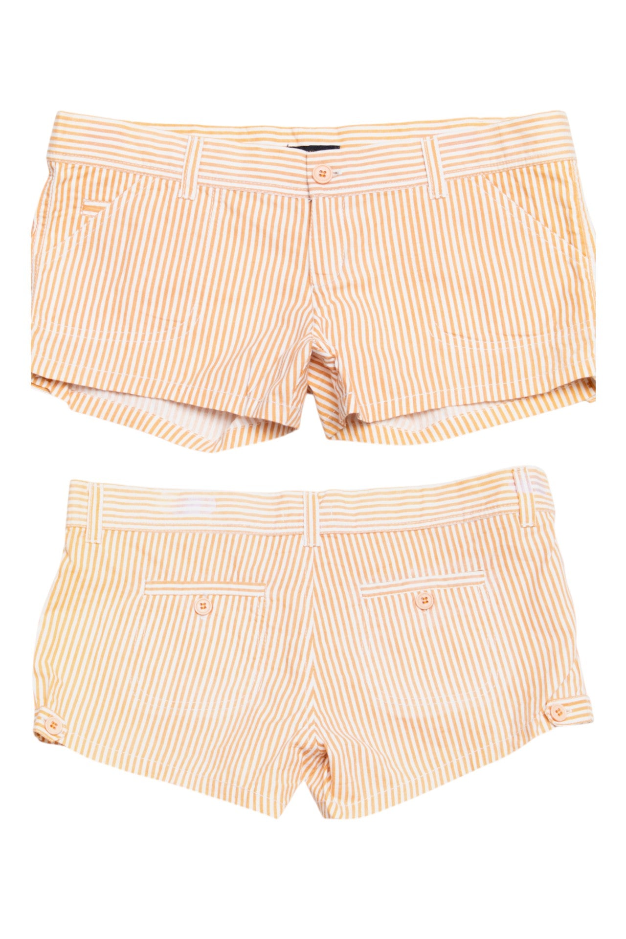 #156 Crowns Of Hearts Shorts Orange | c. 207 | Size 8