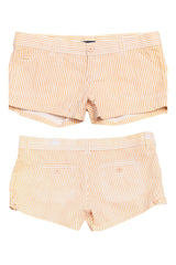 #156 Crowns Of Hearts Shorts Orange | c. 207 | Size 8