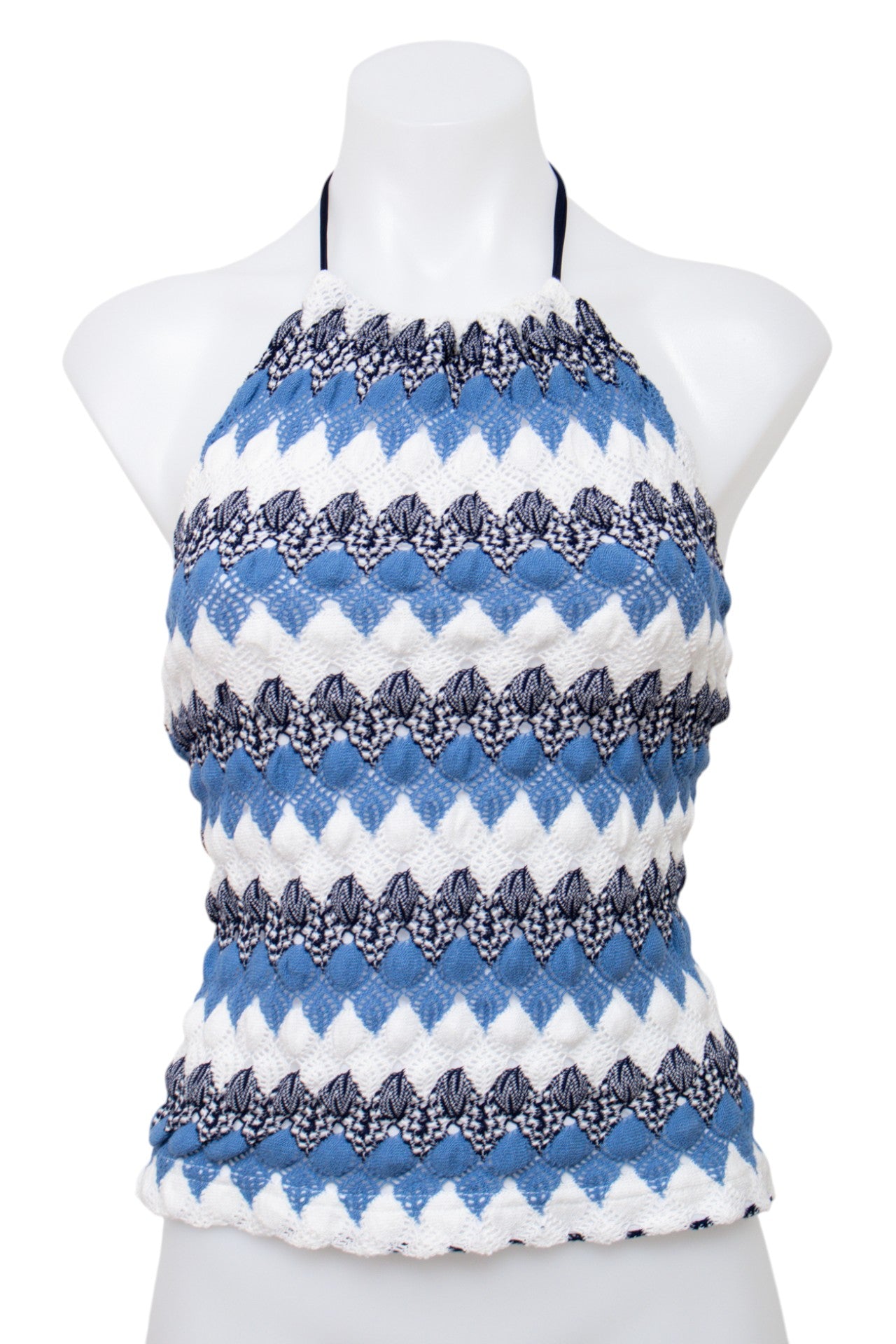 #007 Hourglass Cami Top Blue | c. 204 | Size 8