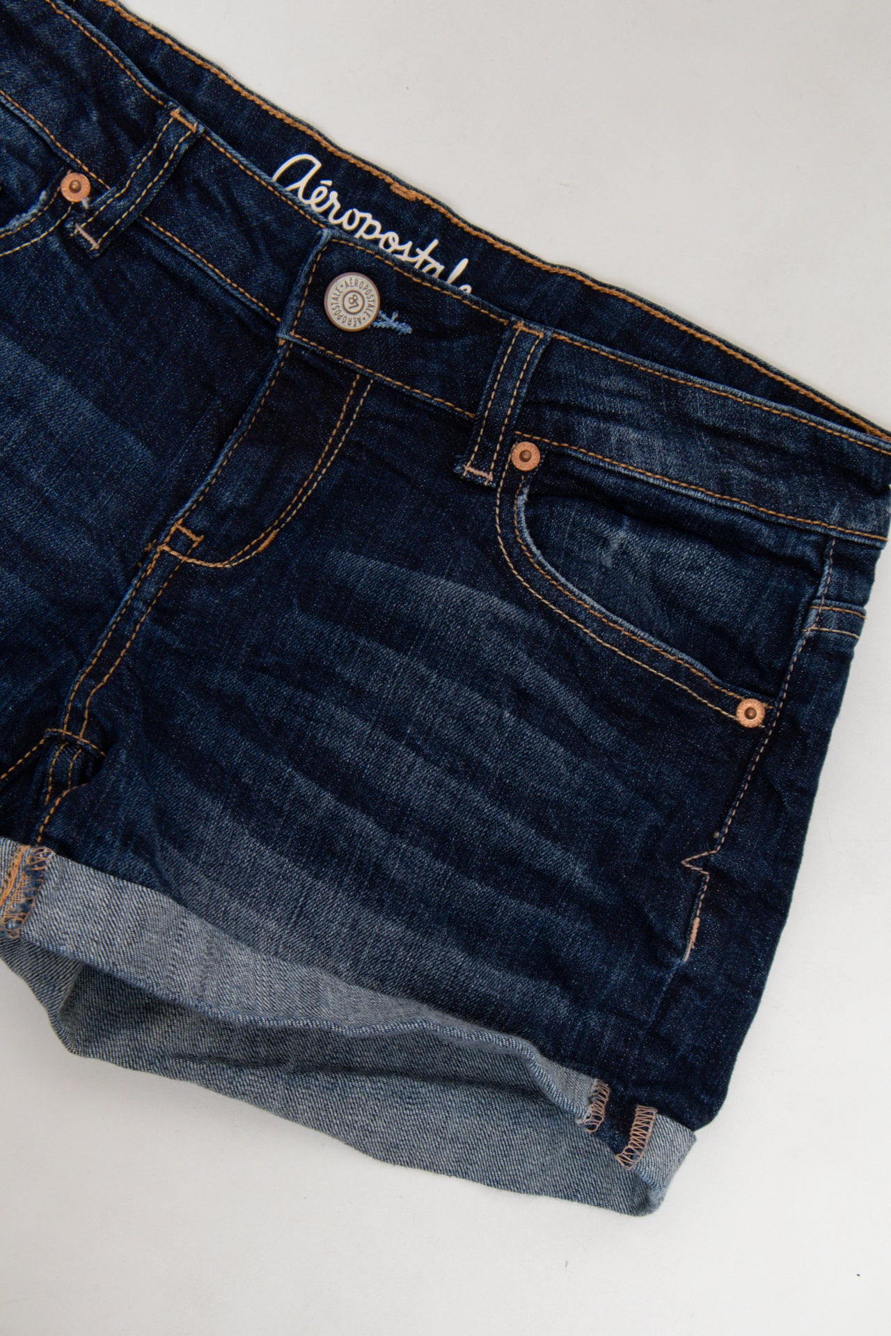#174 Aeropostale Denim Shorts Blue | c. 191 | Size 6