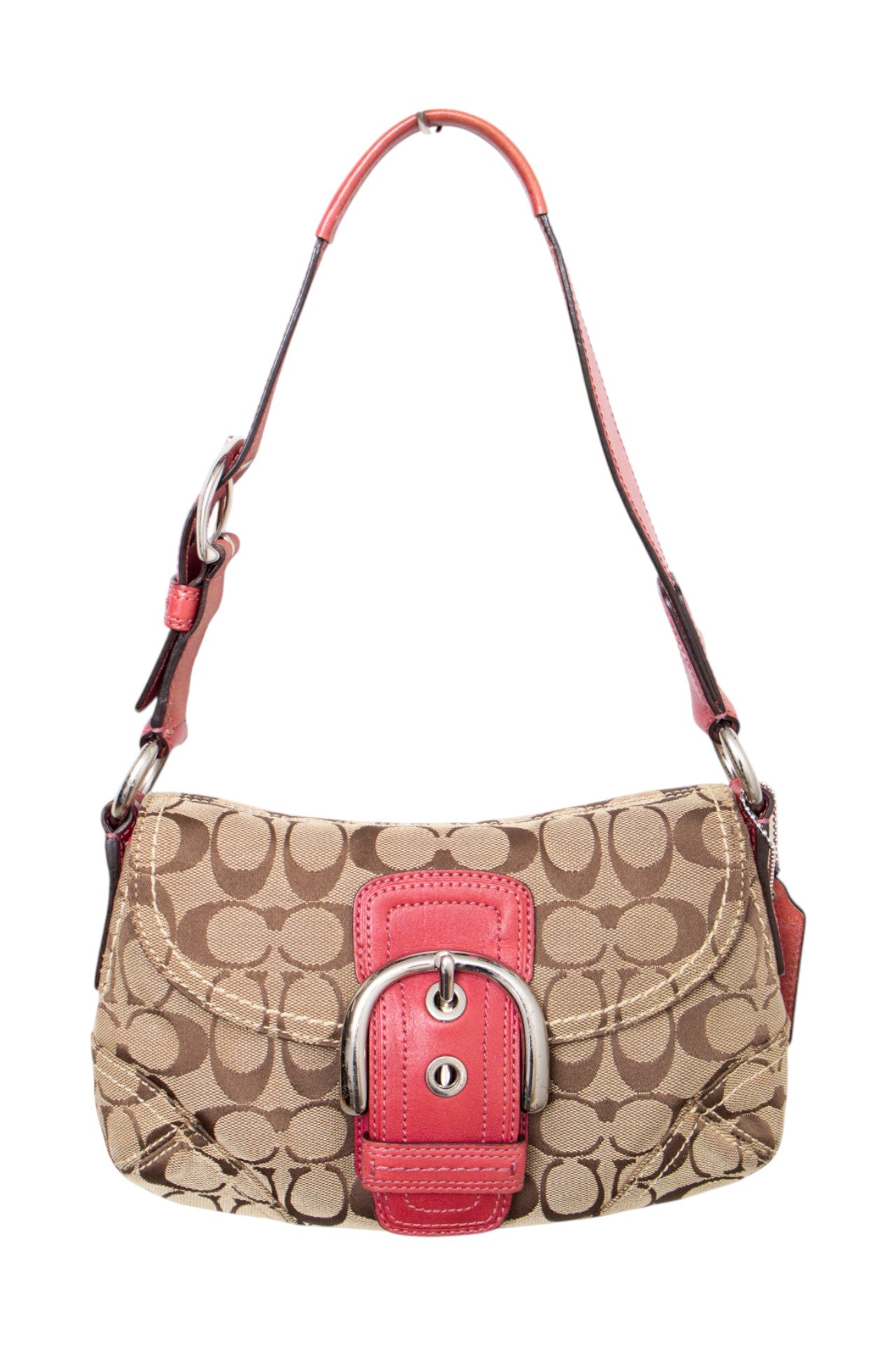 #210 Coach Shoulder Bag Brown | c. 205 | Size
