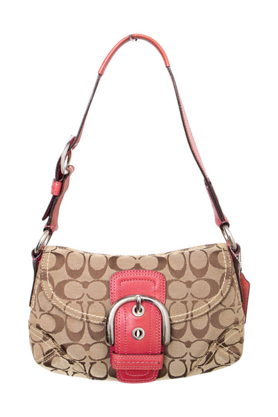 #210 Coach Shoulder Bag Brown | c. 205 | Size