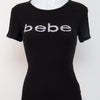 #080 Bebe T-shirt Black | c. | Size 8/10