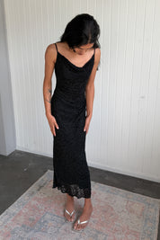 #163 Sténay Gown Black | c. 208 | Size 6