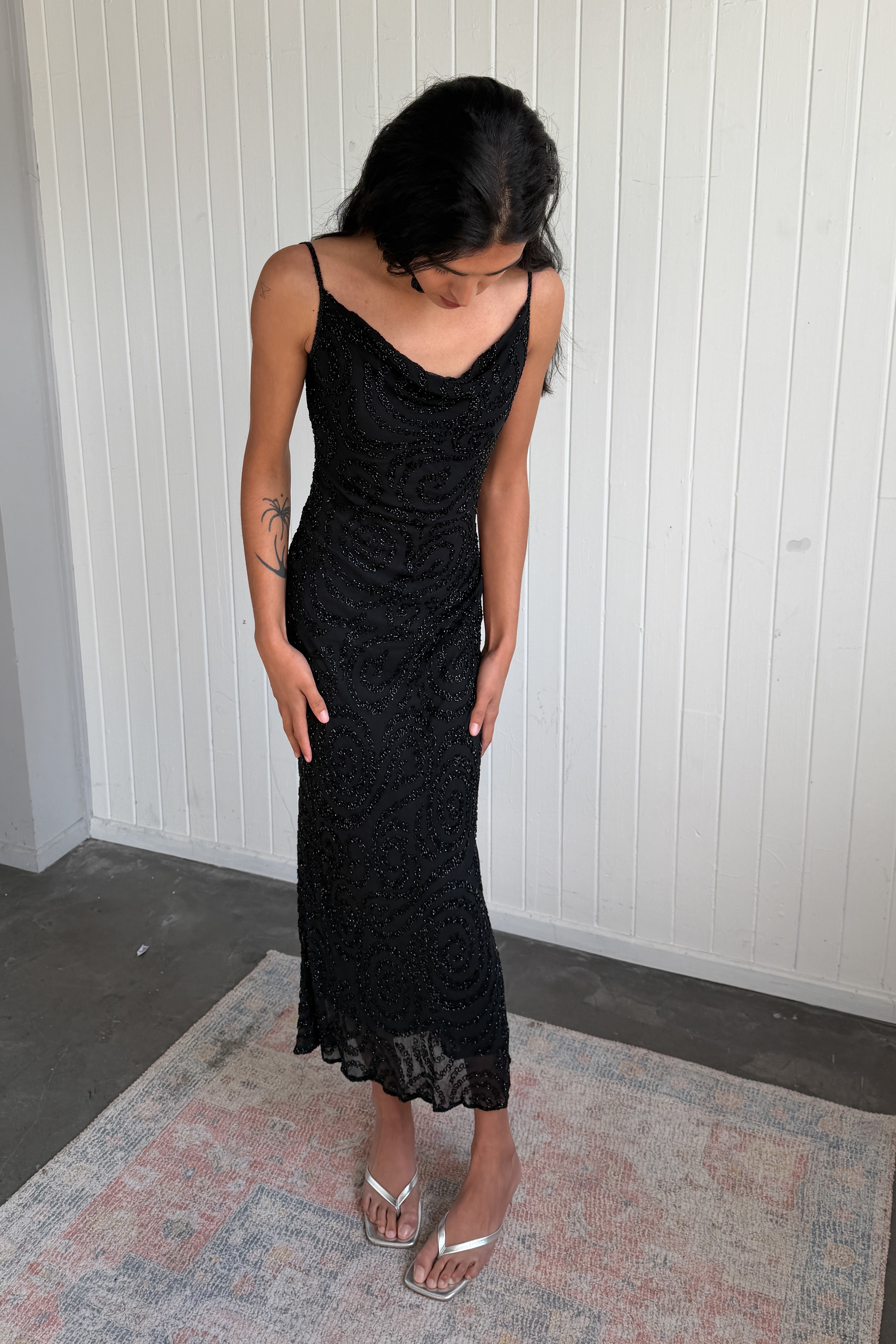 #163 Sténay Gown Black | c. 208 | Size 6
