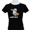 #74 Spirit T-shirt Black | c. 196 | Size 8/10