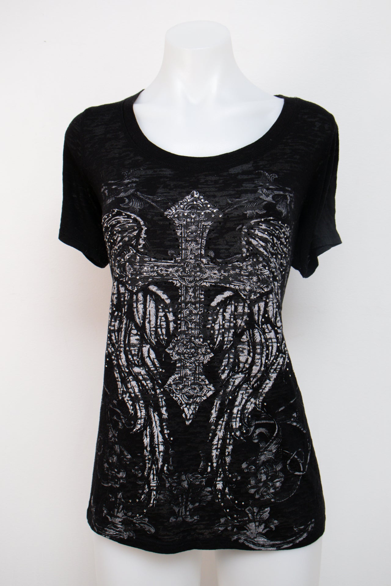 #079 Guns N' Roses By Bus Stop T-shirt Black | c. | Size 14