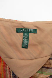 #091 Lauren Ralph Lauren Long Skirt Brown | c. 213 | Size 8