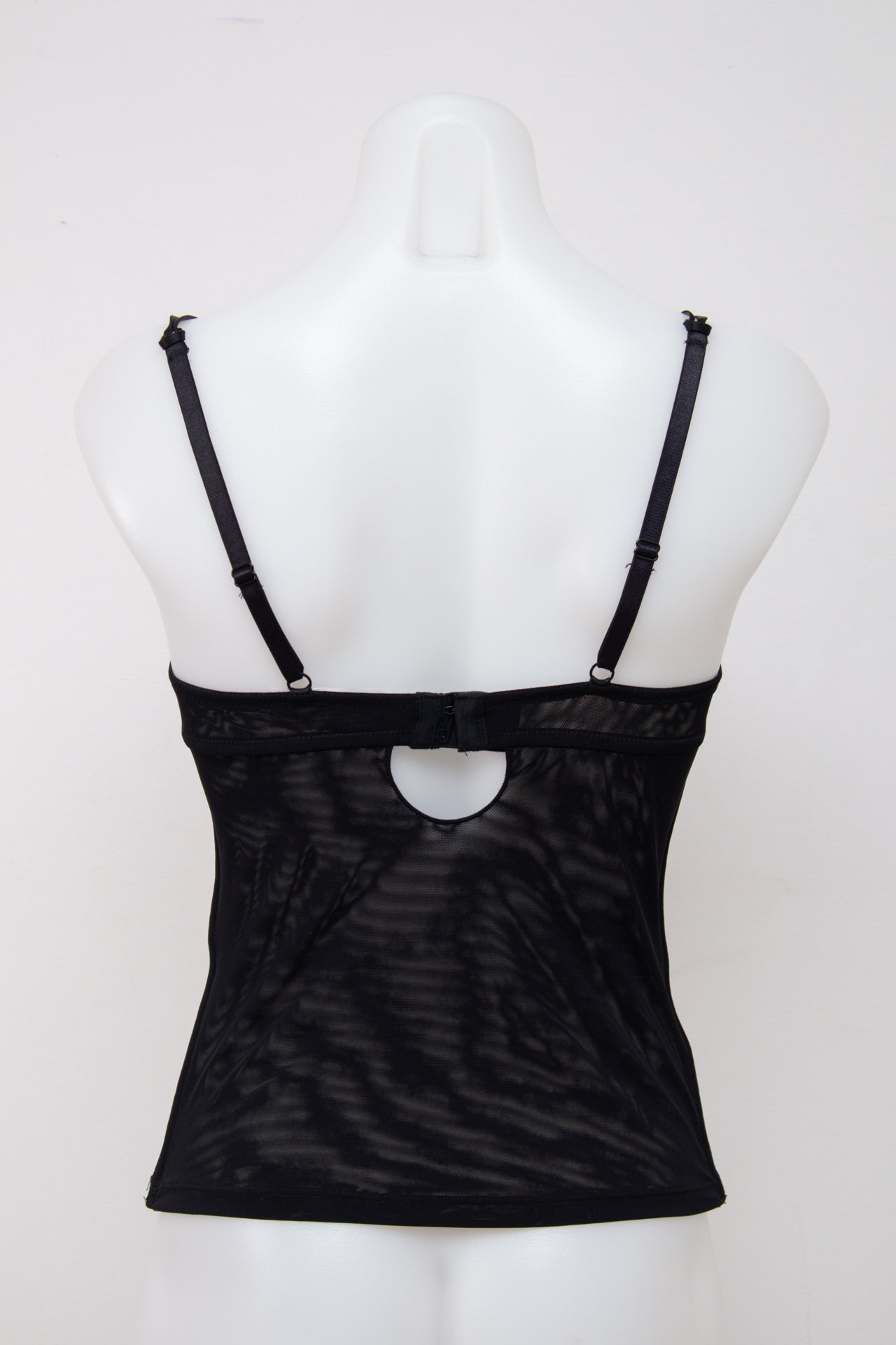 #054 Colours Of The World Camisole Top Black | c. 201 | Size 8