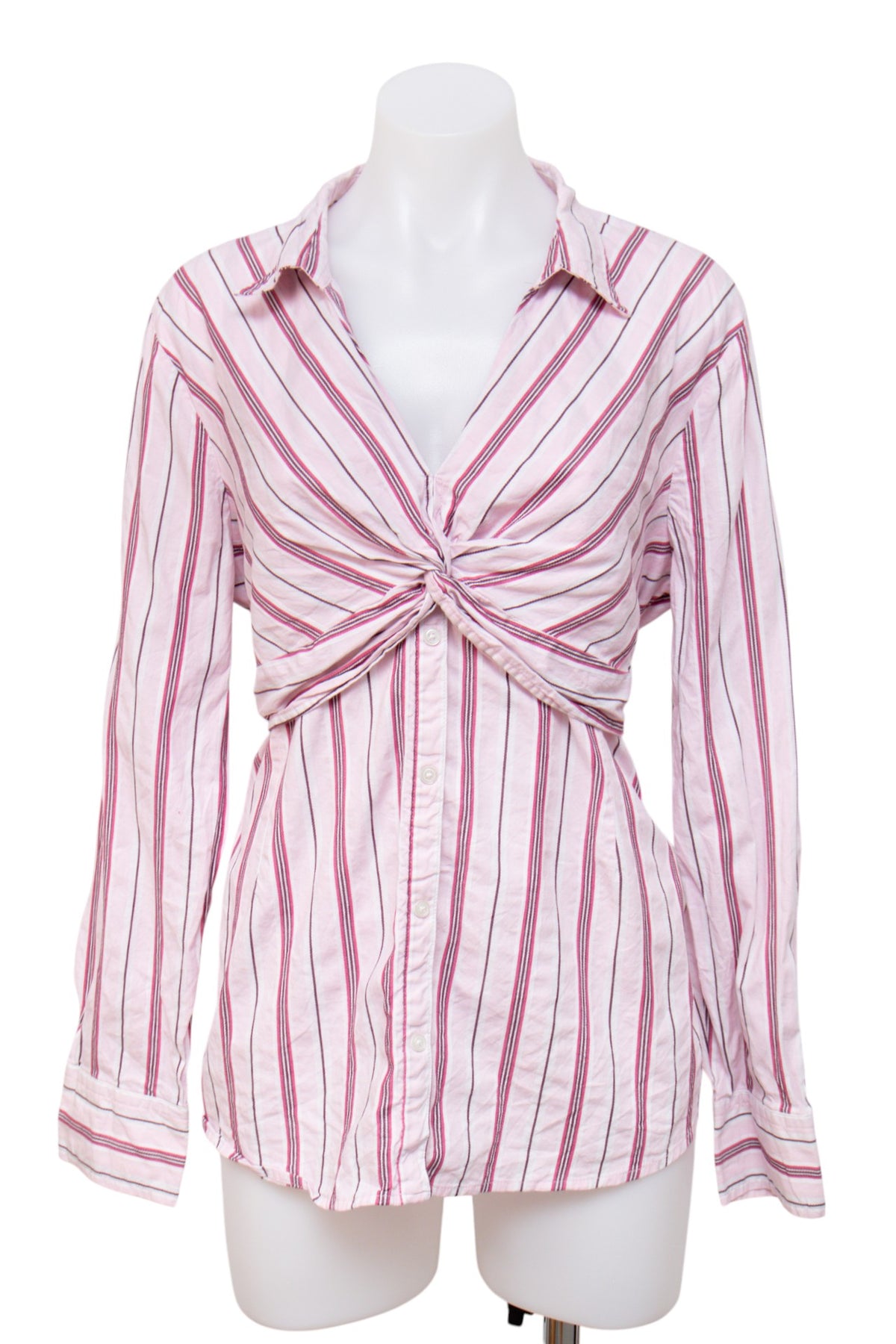 #058 Motherhood Maternity Long Sleeve Pink | c. 209 | Size 14