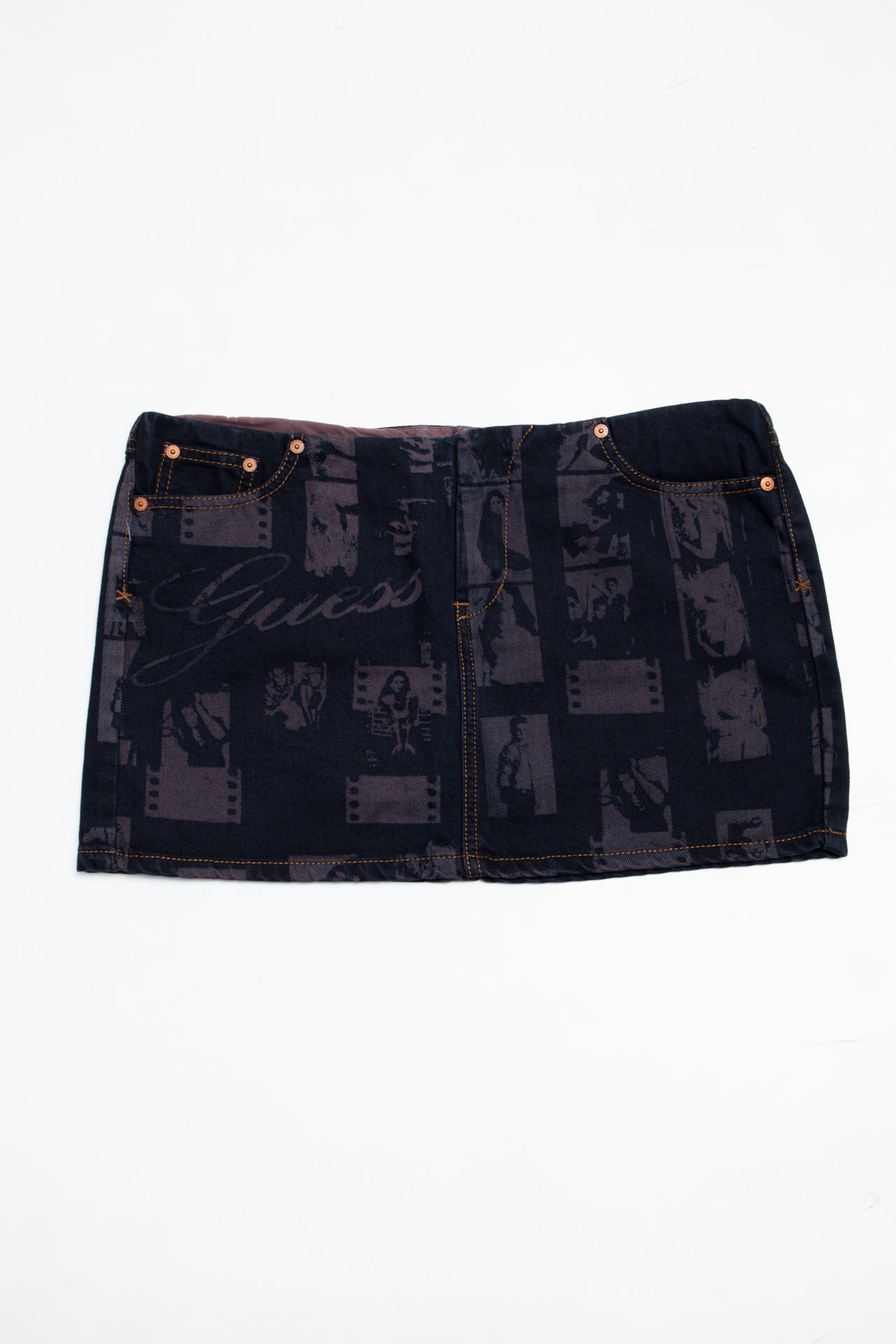 #153 Guess Jeans Mini Skirt Blue | c. 207 | Size 10