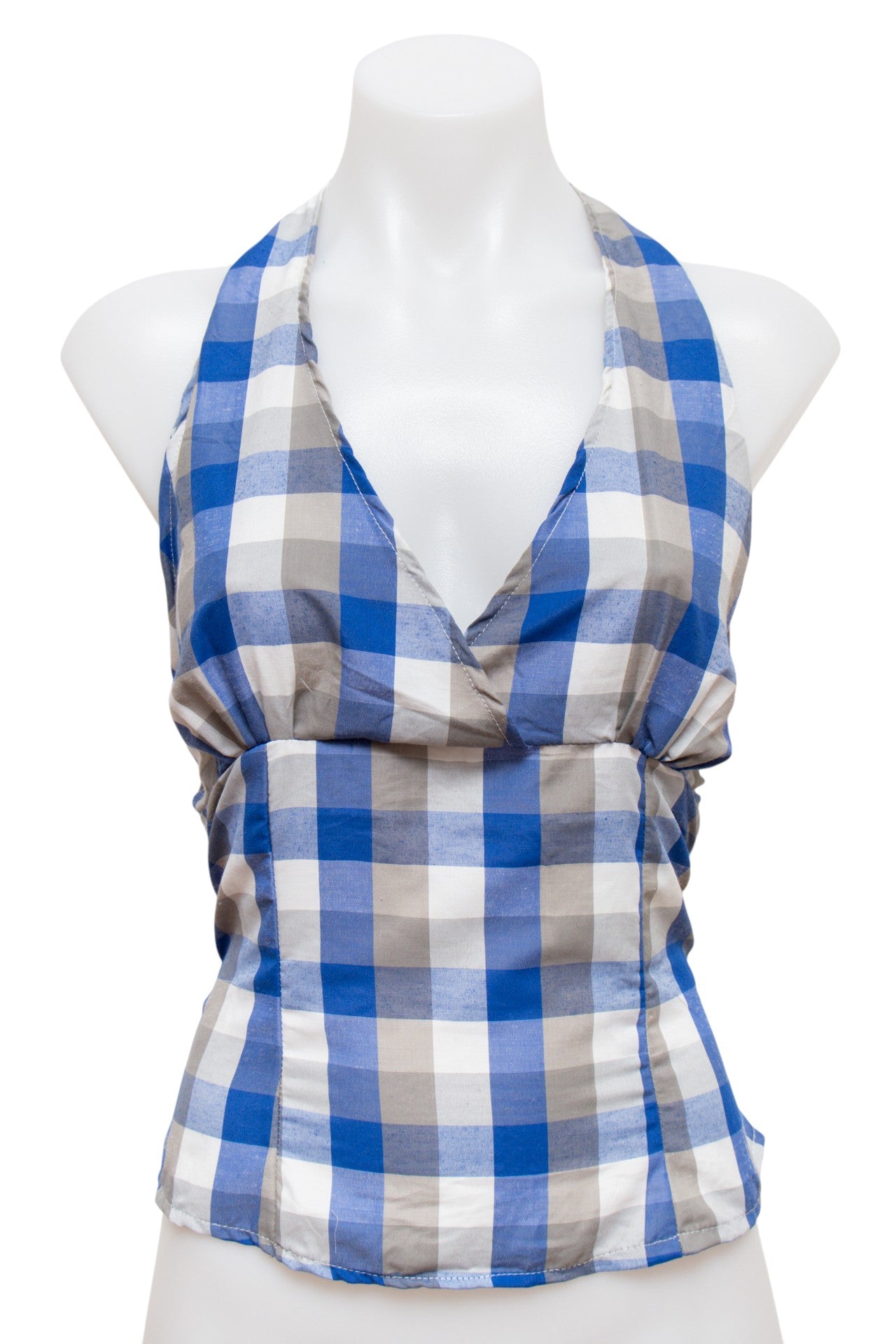 #123 Halter Top Blue | c. 187 | Size 8