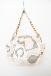 #174 Coach Shoulder Bag Beige | c. 206 | Size