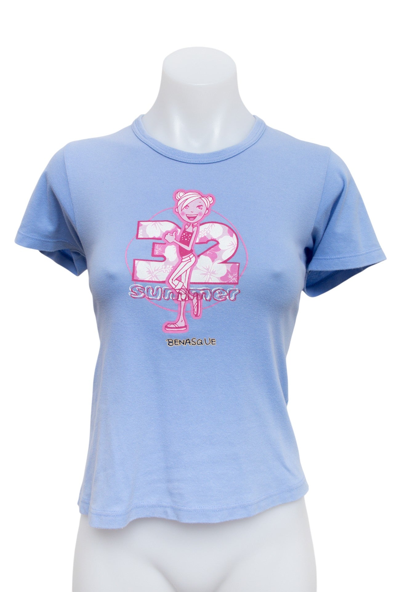 #78 Jerzees T-shirt Blue | c. 193 | Size 12