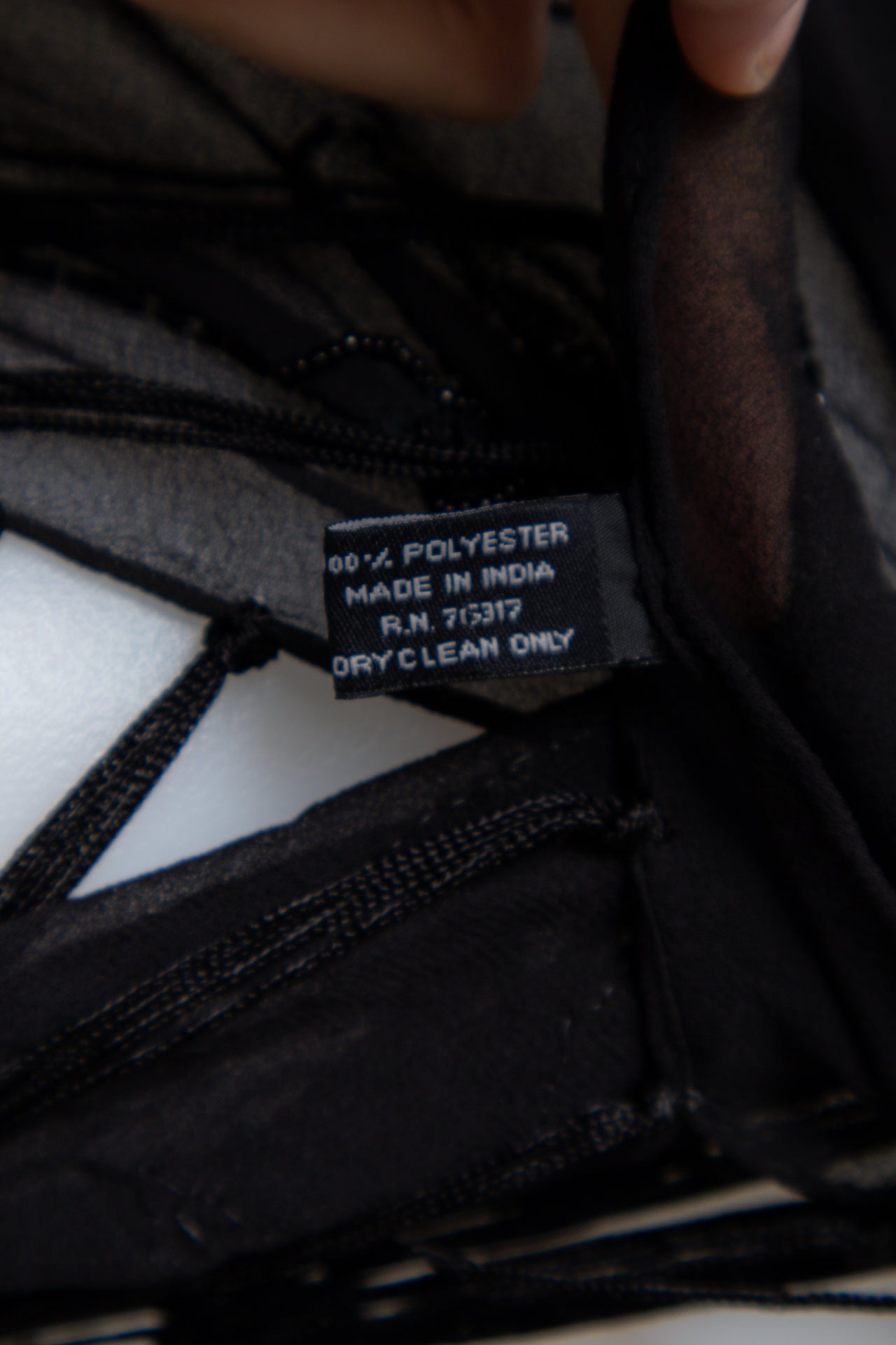#204 Shoulder Bag Black | c. 192 | Size