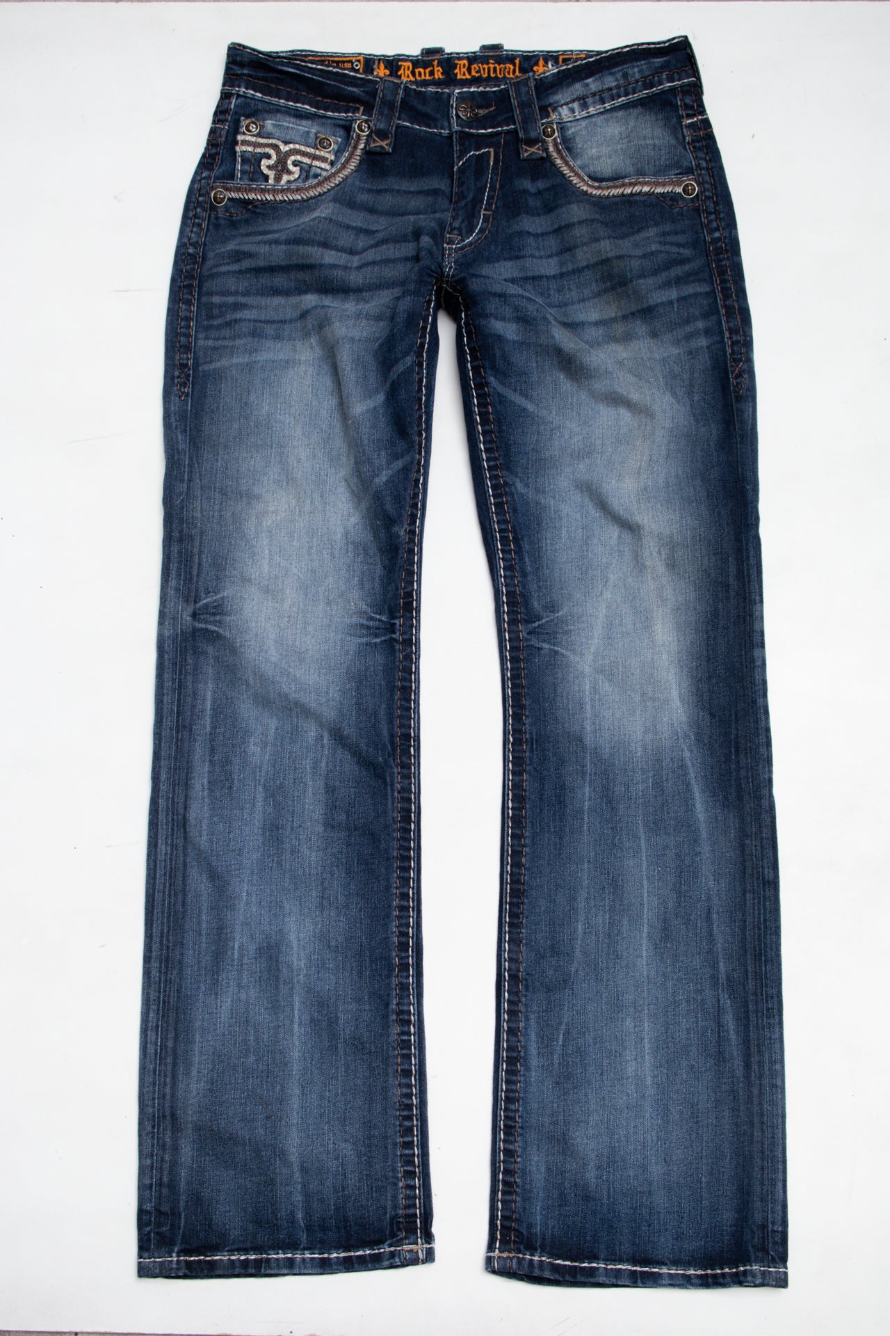 #182 Rock Revival Jeans Blue | c. 195 | Size 4\\14