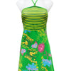 #140 TKR Halter Top Green | c. 191 | Size 10