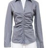 #82 New York & Company Shirt Blue | c. 195 | Size 8
