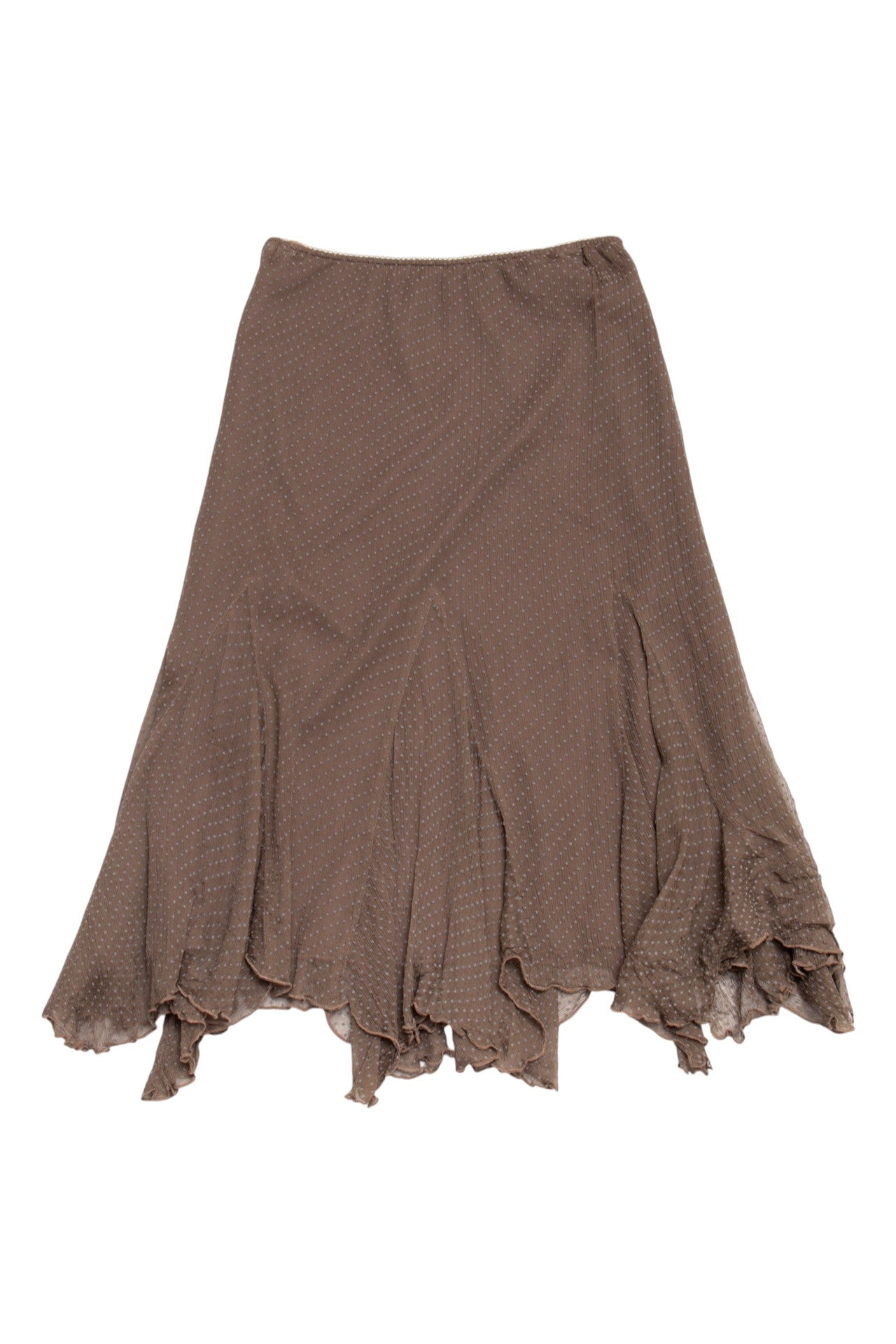 #112 Long Skirt Brown | c. 213 | Size 6