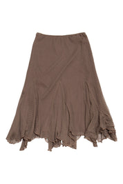 #112 Long Skirt Brown | c. 213 | Size 6