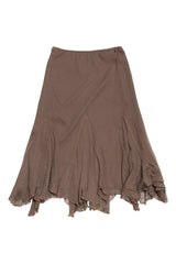 #112 Long Skirt Brown | c. 214 | Size 6
